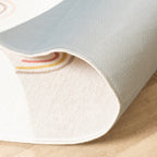 Washable Kids Rug - Evi Rainbow Multicolour