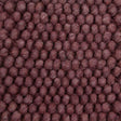 Wool floor rug to measure - New Loop Burgundy/Red 319