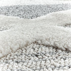 Scandinavian Rug - Pitea Lines Grey/Cream