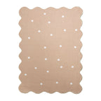 Kids Room Rug - Cloudy Dots Beige