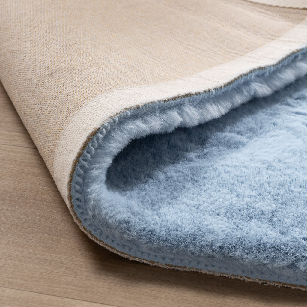 Soft High Pile Rug - Comfy Supreme Light Blue