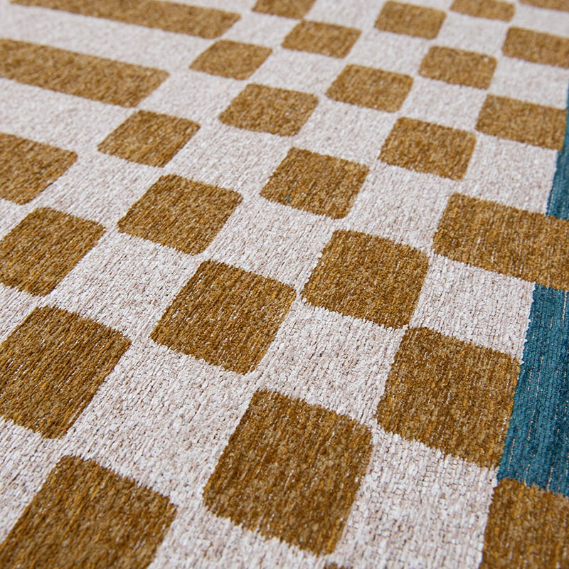 Retro Rug - Chess Honey 9338