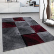 Modern rug - Plus Red 8003