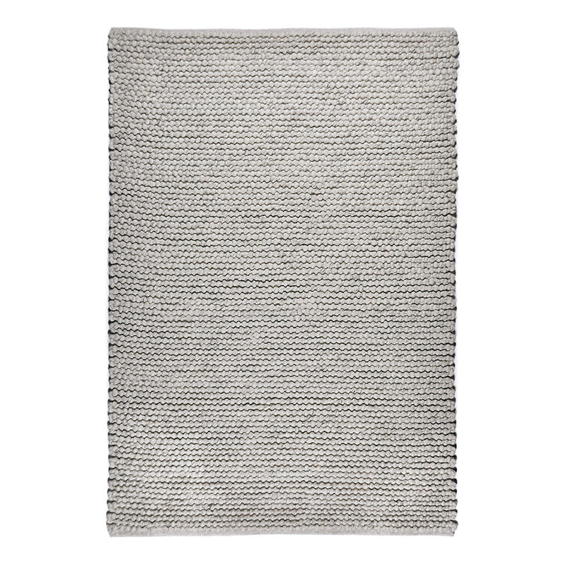 Wool floor rug - Rosemaria Silver/Grey