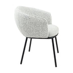Dining Chair - Duke Black/White Melange