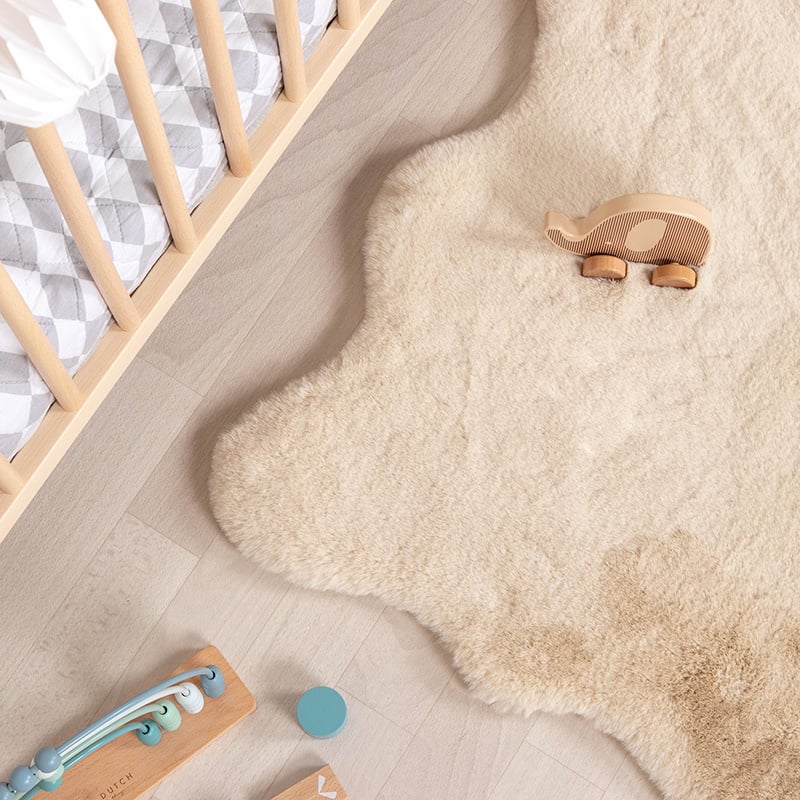 Kids Rug - Huggy Sheep Cream