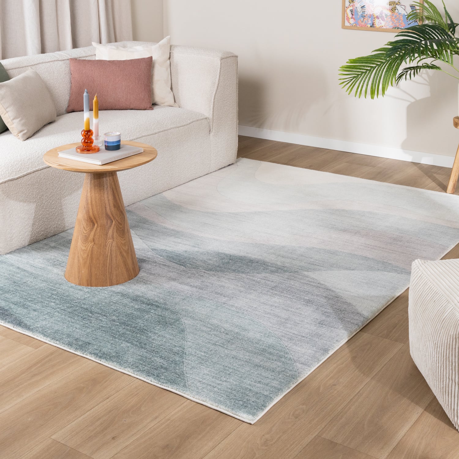 Modern Rug - Field Green