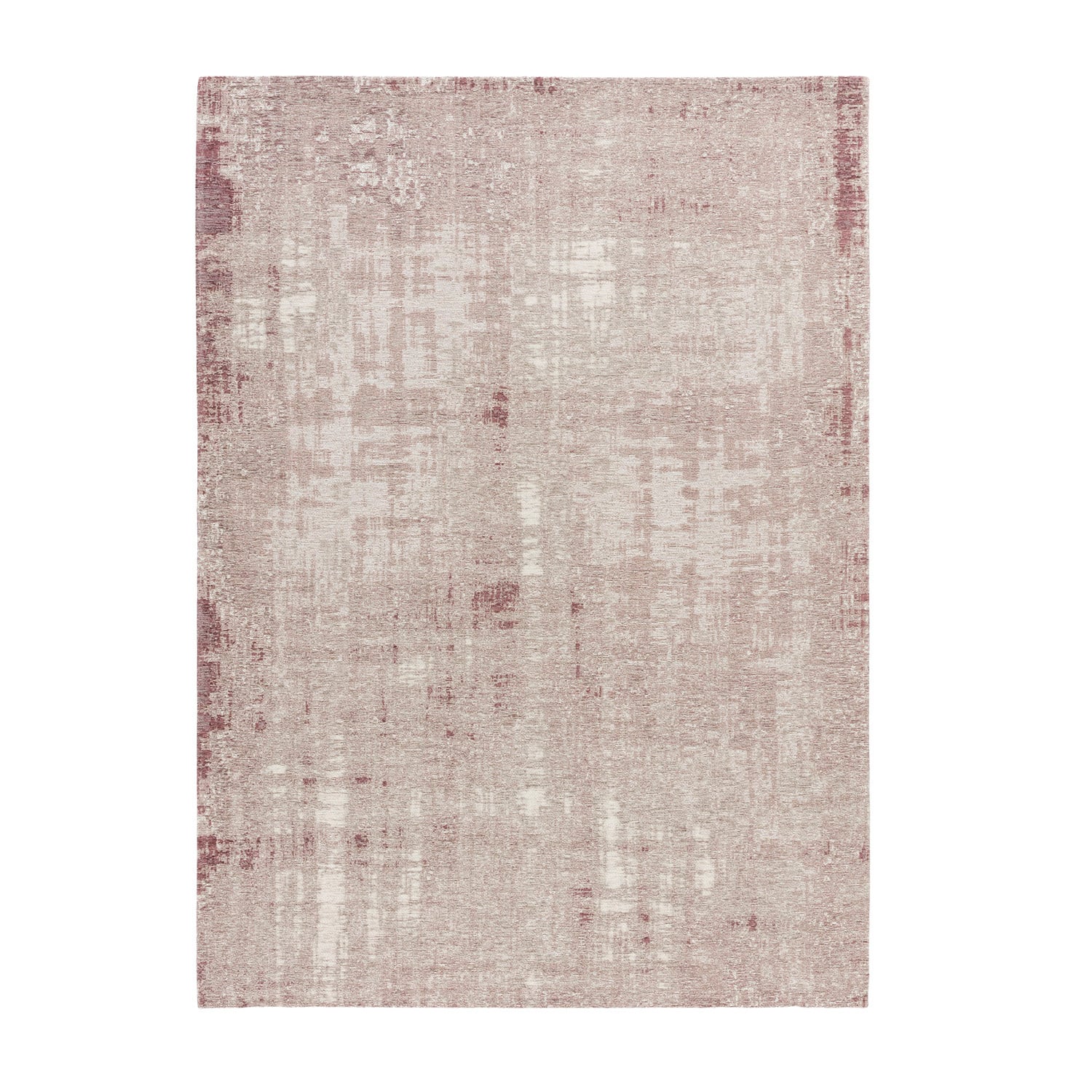 Modern floor rug - Grunge Pink/Grey