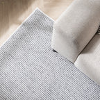Sustainable Low-Pile Rug - Lykke Light Grey