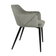Velvet dining chair - Matz Gray