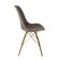 Chair Velvet Taupe - Gold frame