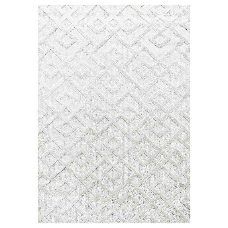 Scandinavian Area Rug - Pitea Pattern Cream