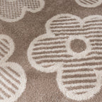 Kids Room Rug - Bowie Flower Taupe