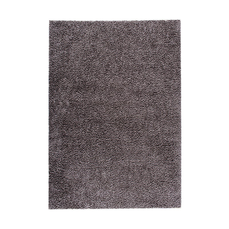 High Pile Rug - Solid Dark Grey