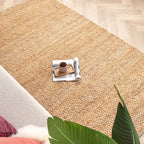Wool Rug - Brilliant Ochre Yellow
