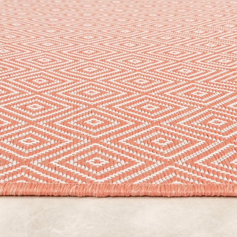 Outdoor Rug - Summer Tile Pink