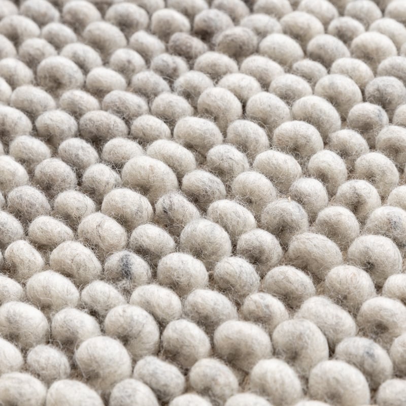 Wool Rug - Luminous Light Grey