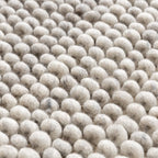 Wool Rug - Luminous Light Grey