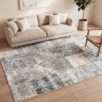Patchwork Rug - Lago Grey