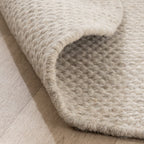 Irregular Rug - Bliss Cream/White