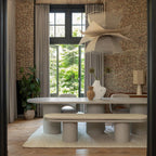 Hand-Woven Floor Rug - Donna White 815