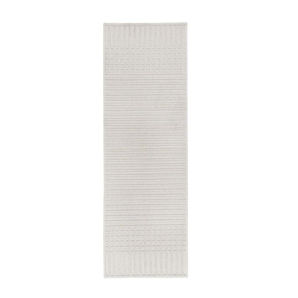 Washable runner - Elto Stripe Cream