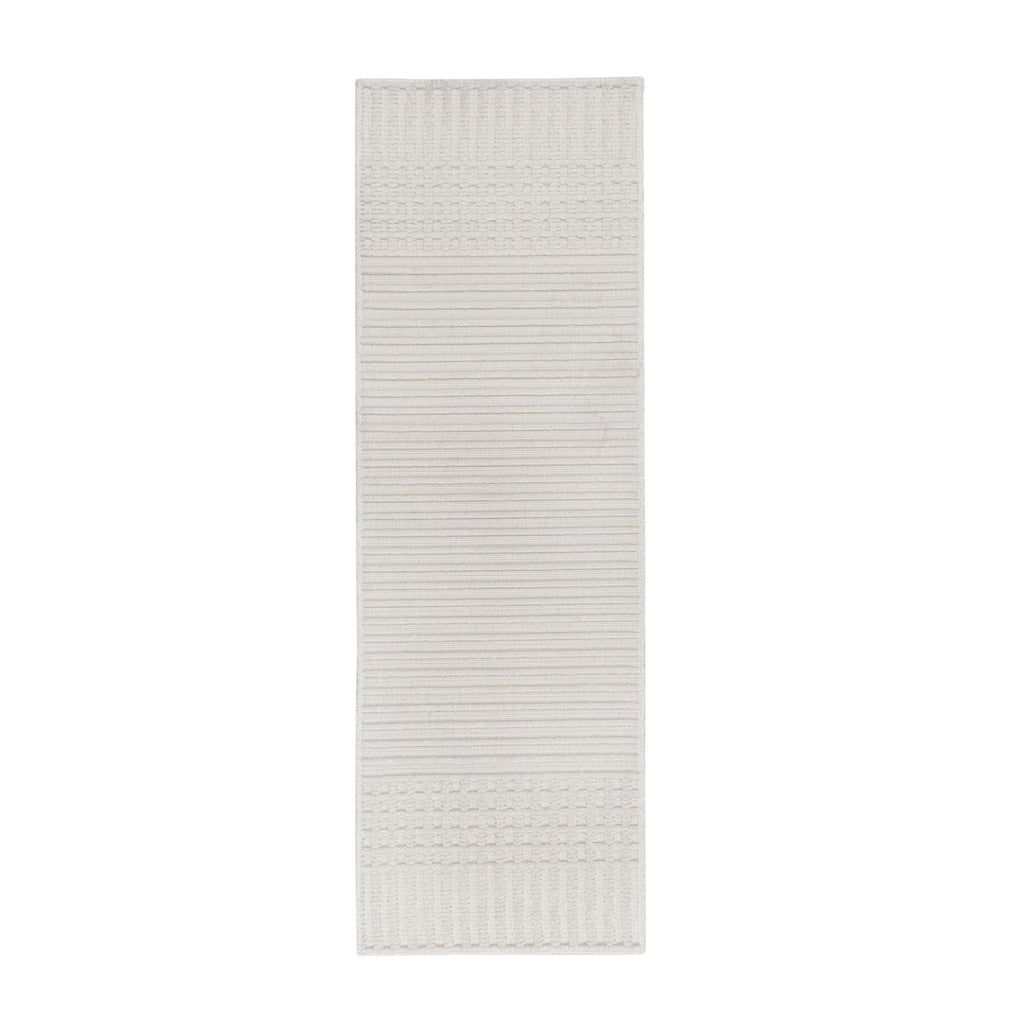 Washable runner - Elto Stripe Cream