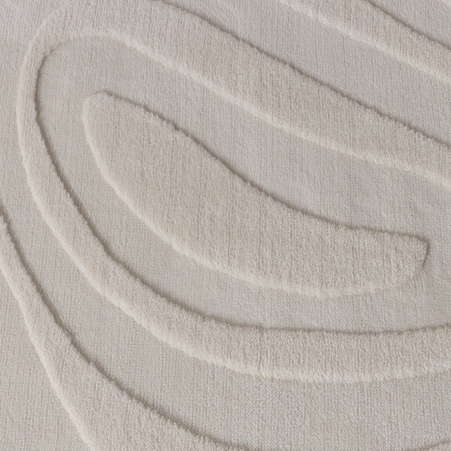 Scandinavian Rug - Charm Shapes White