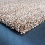 High-pile floor rug - Myla Light Brown 8787
