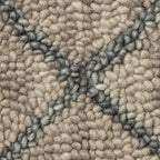 Modern floor rug - Nappo Diego Grey