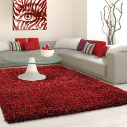 High-pile Rug - Life Red