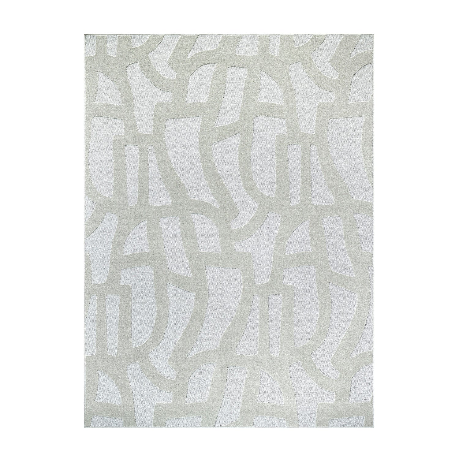 Modern floor rug - Thor Light Grey 6161