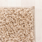 High Pile Rug - Solid Beige