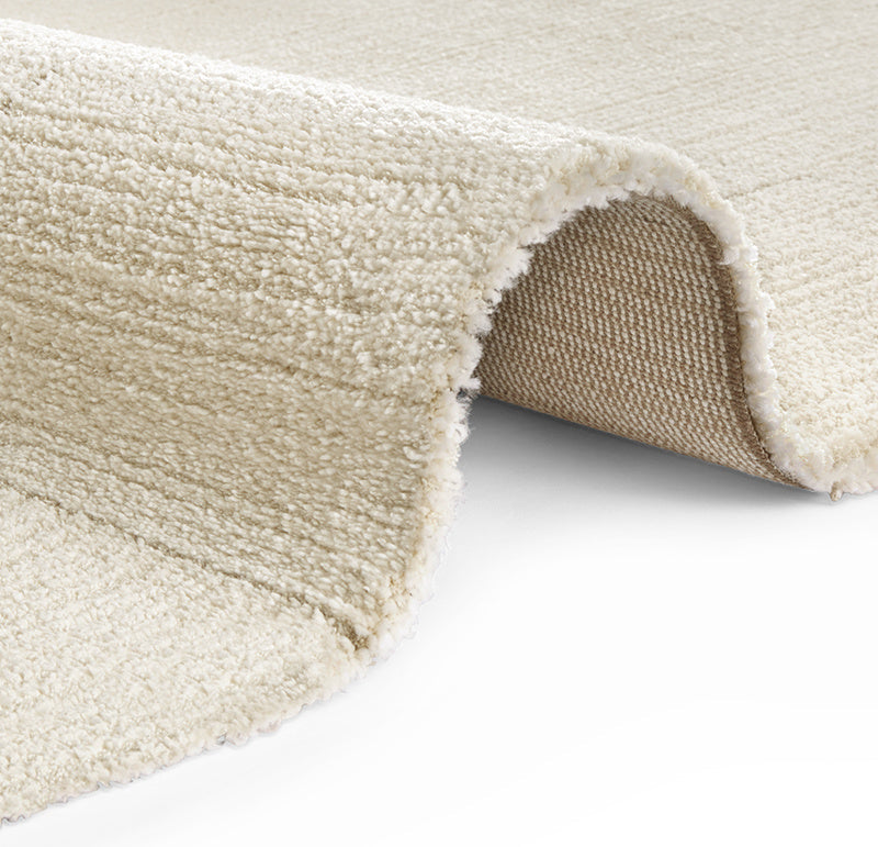Scandinavian floor rug - Glow Cream/Grey Castres