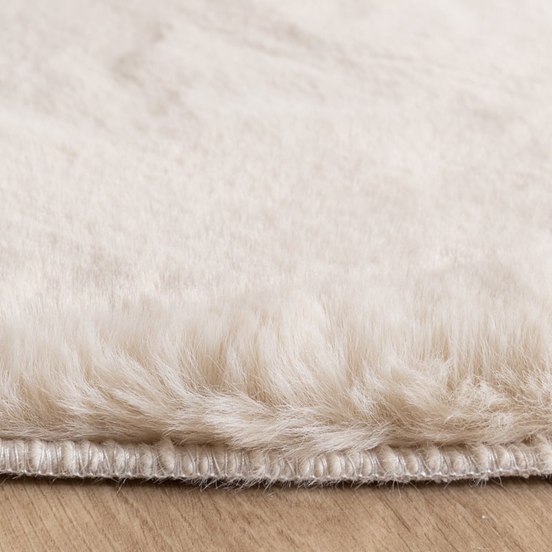 Soft High Pile Rug - Comfy Supreme Ripple Cream