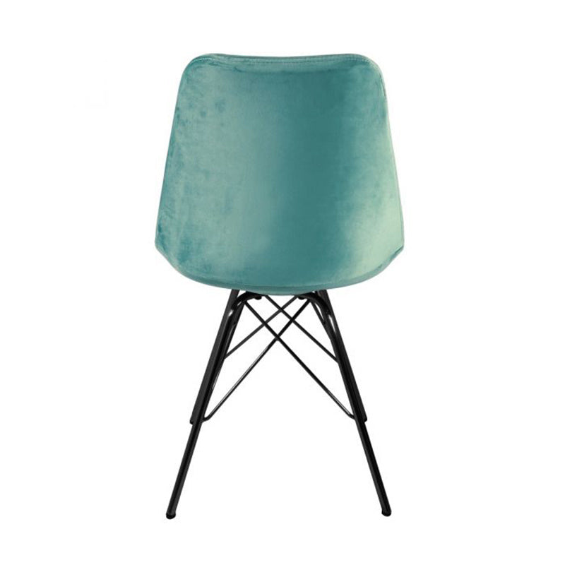 Velvet Chair - Mint Green