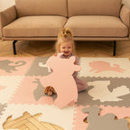 Foam Puzzle Mat XL - Lio Africa Pink
