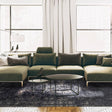 Vintage floor rug - The Fading World Mineral Black 8263