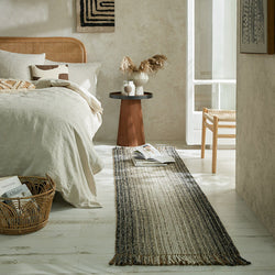 Jute Runner - Motto Ombre Green
