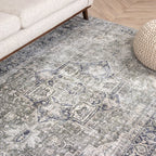 Vintage Rug - Lugan Green/Grey