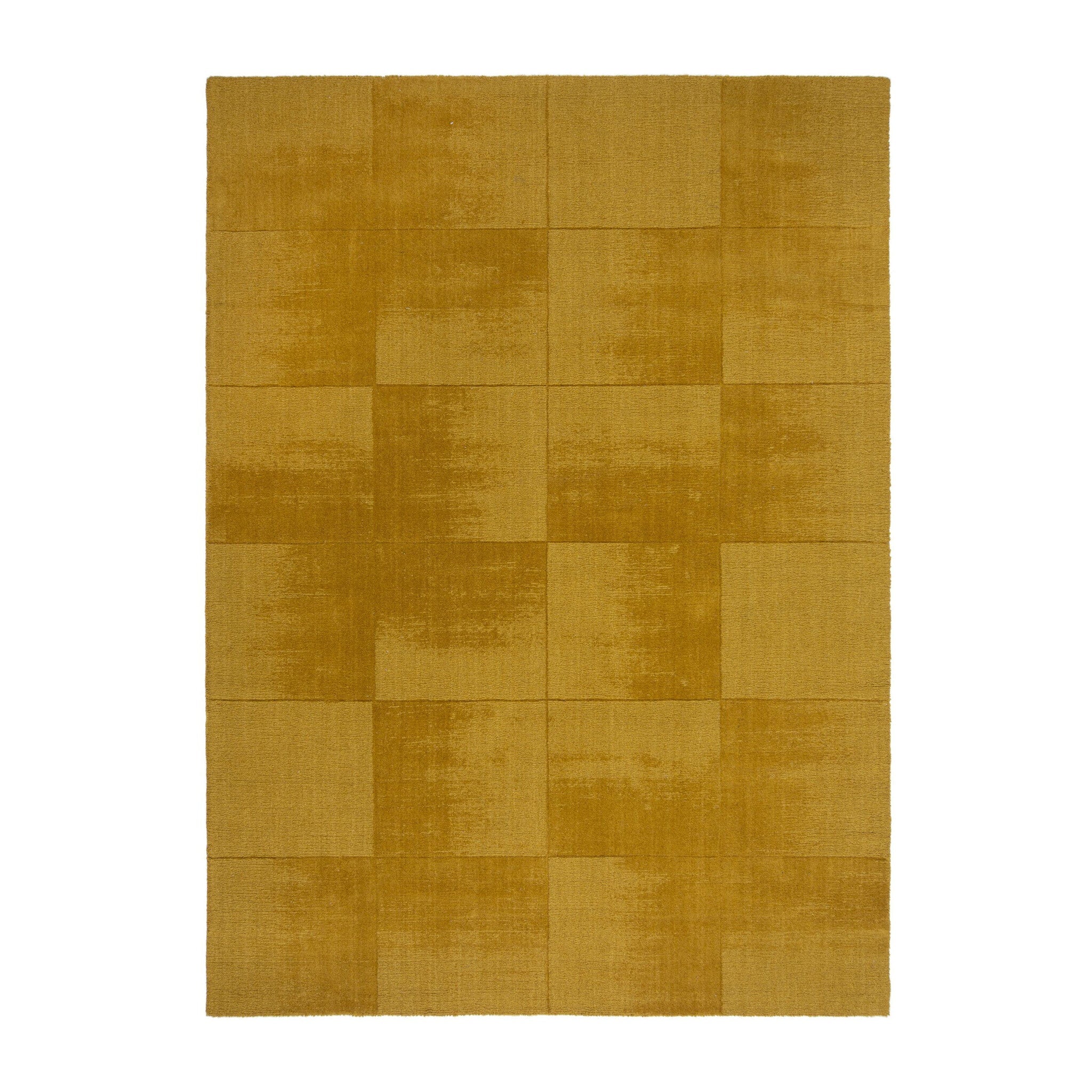 Hand-tufted floor rug - Dido Yellow