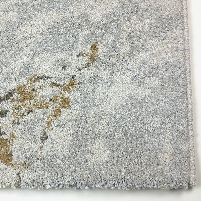 Modern floor rug - Mark Yellow/Cream
