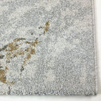 Modern floor rug - Mark Yellow/Cream