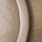Round washable play mat - Flo Beige