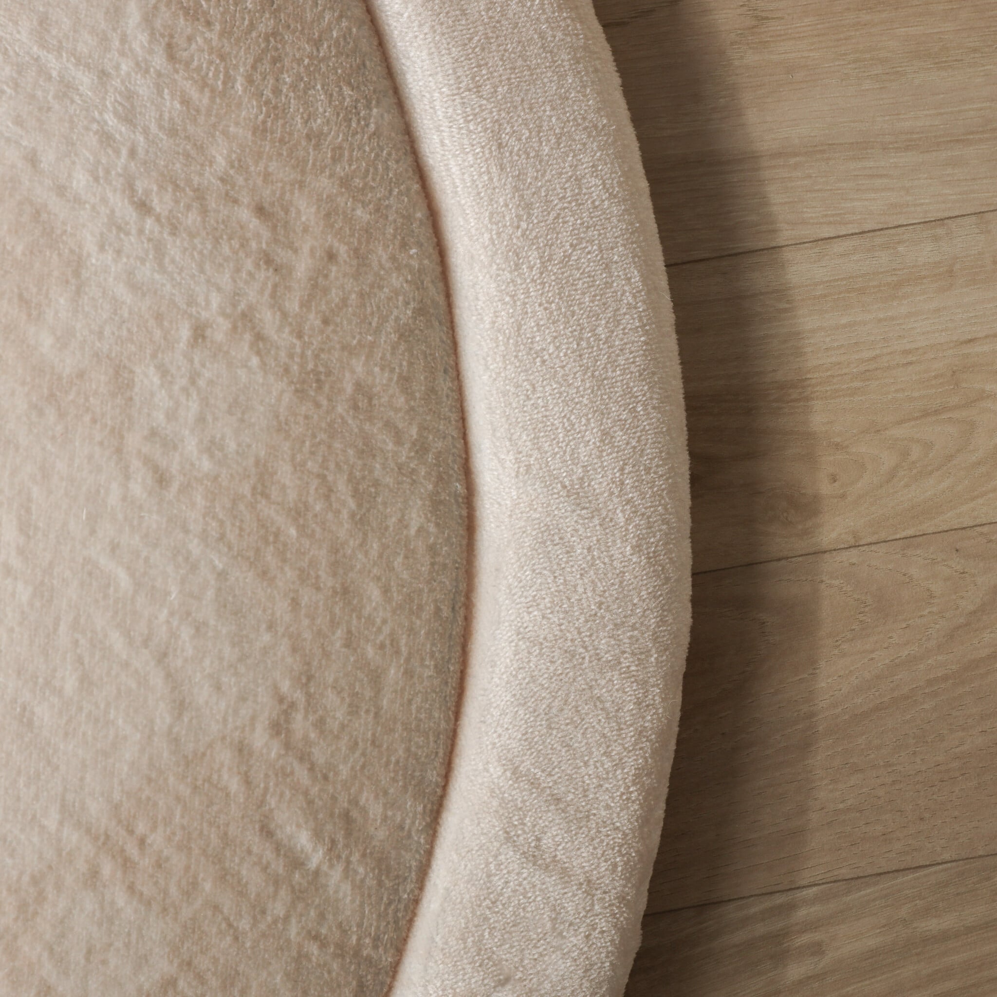 Round washable play mat - Flo Beige