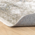 Washable Rug - Nova Aztec Olive Green