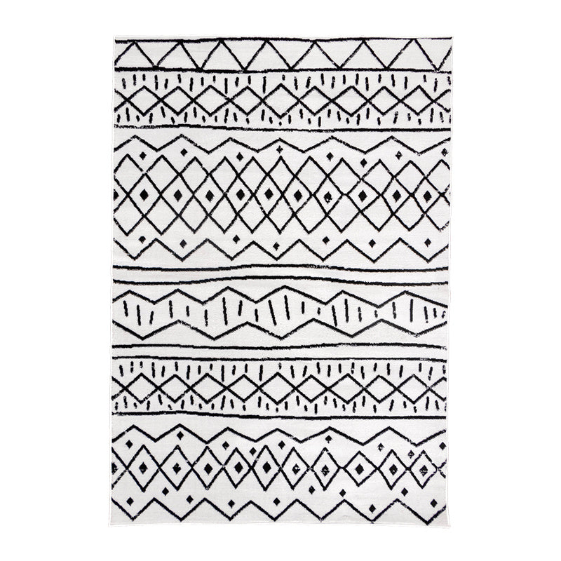 Scandinavian Rug - Scandi Stina Black/White