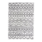 Scandinavian Rug - Scandi Stina Black/White