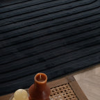 Irregular Rug - Flowy Arch Anthracite