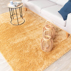 High Pile Rug - Lofty Ochre Yellow
